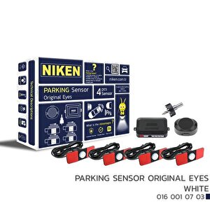 Park Sensörü Orji̇nal Sensör Ve Ses Ikazli Beyaz 22mm