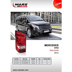 Stop Lambasi Sol Mercedes Vi̇to 13 Duysuz