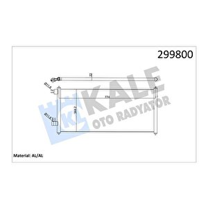 Klima Radyatörü Connect 02 14 1.8 Tdci 75-90-110ps
