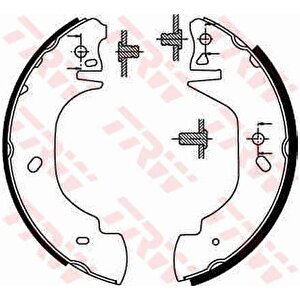 Arka Pabuç Balata Transit T12 2.0 2.5di 2.5td 94-00 254x52