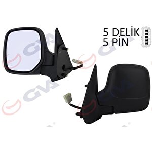 Diş Di̇ki̇z Aynasi Sol Berlingo-partner 97 Elektri̇kli̇ Isitmali Konveks 5 Fi̇ş Vm-118ehl