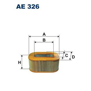 Hava Filtresi Mercedes Om603 W124 S124