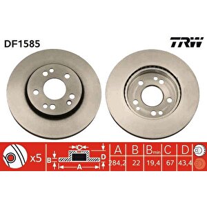 Fren Diski On Mercedes W201 W124 S124 C124 A124 R107