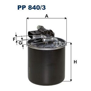 Yakit Filtresi Mercedes Om642 W204 W212 C218 C207 W463 X164 W166 W221 W639