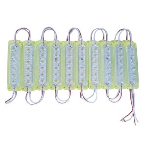 Parmak Led Sarı 6 Led X 20'li Paket 12v / Laam649-3