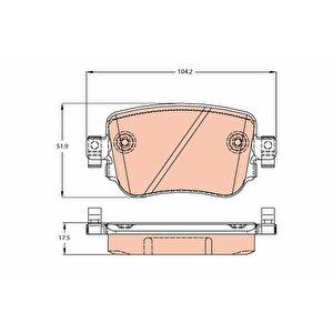Arka Balata Vw Caddy Iv 1.0tsi-1.2tsi-1.4tsi-1.6tdi-2.0tdi 15 Audi A1 1.0tfsi-1.2tfsi-1.4tfsi 10