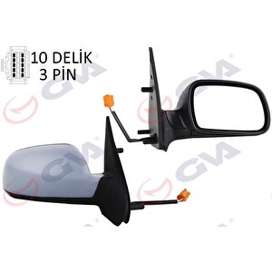 Diş Di̇ki̇z Aynasi Sağ Xsara 03 Elektri̇kli̇ Isitmali Astarli Konveks 3 Fi̇ş Vm-6146epsr