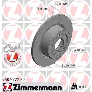 Fren Diski Arka Discovery 2 L318 Range Rover 2 P38a Range Rover 3 Vogue L322 05 12