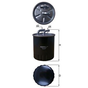 Yakit Filtresi Mercedes Om646 W203 W204 C219 W211 W221 W639 B906