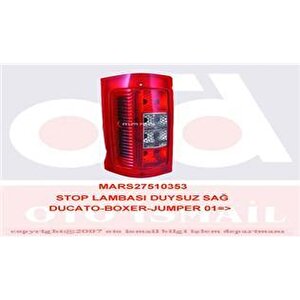 Arka Sağ Stop Lambasi Fiat Ducato 01 Peugeot Boxer 01 Citroen Jumper 01