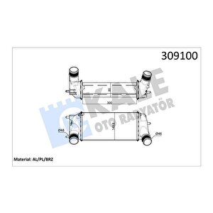 Turbo Intercooler Radyatoru Courier 14 Fiesta 13 B Max 12 1.0 Ecoboost