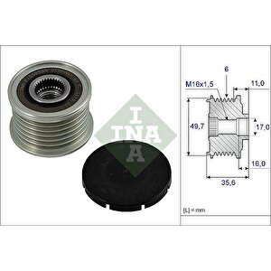 Alternator Kasnagi Mercedes W202 W203 Cl203 C209 W210 W461 W163 W220 W638 W639 B901 B904