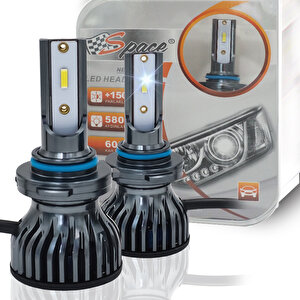 Led Xenon Led Far Ampulü 6000kelvin 11600 Lümen 12v H9006