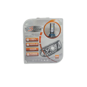 Led Xenon Led Far Ampulü 6000kelvin 11600 Lümen 12v H9006