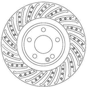 Fren Diski On Mercedes W176 W246 C117 X117 X156
