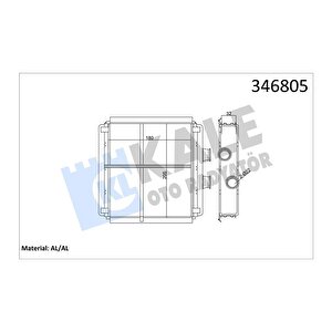 Kalorifer Radyatoru Mercedes W204 W212 C218 R231 C190 R197