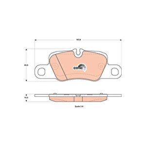 Arka Balata Porsche 911 2011-2019 Panamera 2011 2016