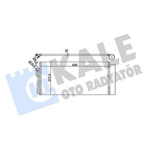 Klima Radyatoru Bmw E60 E65 M57 N57 N67