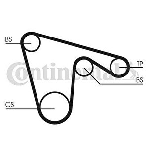 Tri̇ger Kayişi 130x150 Alfa 2.0 95-05 Lancia 1.8 94-05 5619xs