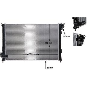 Motor Su Radyatoru Mini R50 R53 01 06 R52 04 08