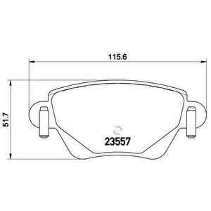 Arka Balata Renault Kangoo 01 Ford Mondeo 00 07 Jaguar X-type 01 09
