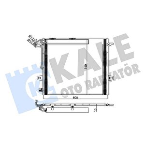 Klima Radyatoru Mercedes W164 X164 W251