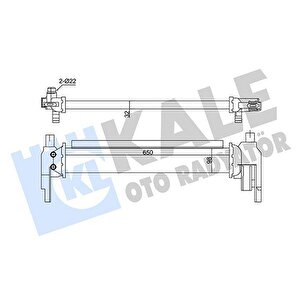 Turbo Radyatörü Intercooler Golf Vii-a3 12 Leon 12 Octavia 12