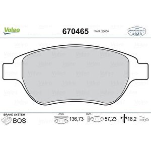 Ön Balata P207 06 P307 00 Doblo 01 Partner 03 Berlingo 00 C3 02 C4 04 Xsara 00
