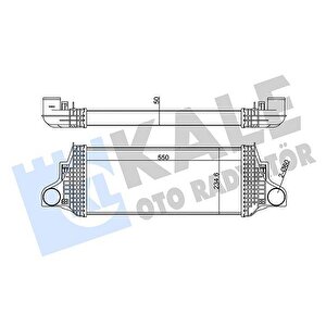 Turbosarj Radyatoru Mercedes X164 W164 W251