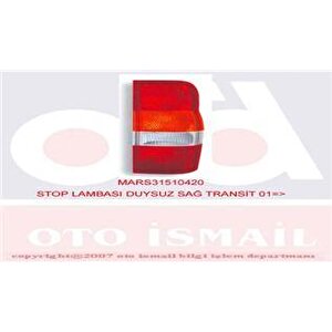 Arka Stop Lambasi Duysuz Sağ Transi̇t V184 01 06