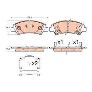 Ön Balata Hyundai İ10 1.0-1.2 13
