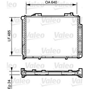 Motor Su Radyatoru Mercedes E-class W210 S210