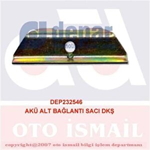 Akü Alt Bağlanti Saci Dkş