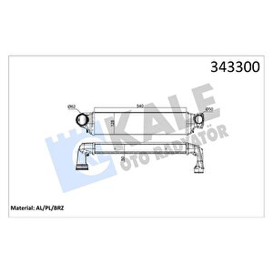 Turbo Radyatoru Bmw E46 M47 M57