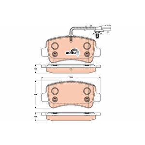 Arka Balata Master Iii 10 Movano 10 2.3 Dci̇ Cdti̇ Tek Teker 440601186r-440604591r