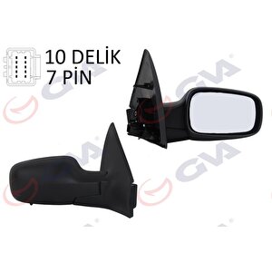 Diş Di̇ki̇z Aynasi Sağ Megane 02 Elektri̇kli̇ Isitmali Sensörlü Si̇yah Kapak Konveks 7 Fi̇ş Vm-138ehsr