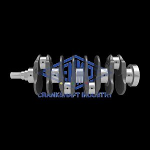 Krank Mi̇li̇ Honda Civic 1.6l D16w7 Vtec Vti 16v Es5 Japon 01-05 8 Balta Dengeleme Ağırlığı - Kasnak Çapı 28 Mm