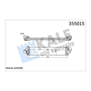 Turbo Radyatoru Focus Ii Focus Ii Cmax 1.6tdci 1.8tdci 2.0tdci 04 08 Cmax 1.6tdci 2.0tdci 07