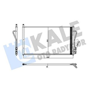 Klima Radyatoru Focus Ii 1.4 16v 1.8tdci 1.6 Zetec S 16v 98 04