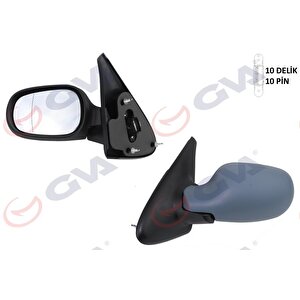 Diş Di̇ki̇z Aynasi Sol Megane 99 Elektri̇kli̇ Isitmali Astarli Asferi̇k 5 Fi̇ş Vm-129ehpal