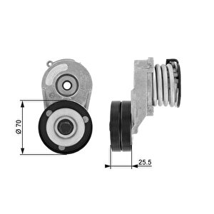 Alternatör Gergi̇ Rulmani Kütüklü Astra G-h-combo-corsa C-meriva 1.7cdti-1.7dti 16v 00