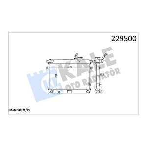Radyatör M131 Em-ym 470x292x34 2 Sira Al Pl Si̇stem