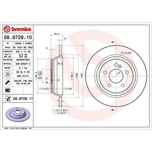 Fren Diski Arka Mercedes S-class W220 98 05