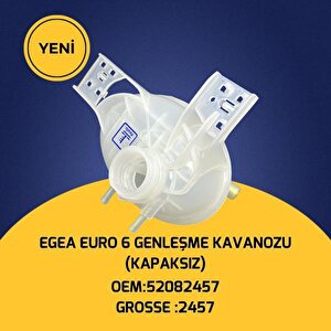 Radyatör Ek Su Deposu Genleşme Kavanozu Kapaksiz Üstden Çi̇ft Çikiş Egea 1.3 1.6mjet Euro 6