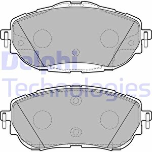 Ön Fren Balata Toyota Auris. Corolla 1.33l 1.6l 1nr-fe 1zr-fae Nre180 Zre181 Zre185 12- / 1.4l 1nd- Ftv Nde180 12-