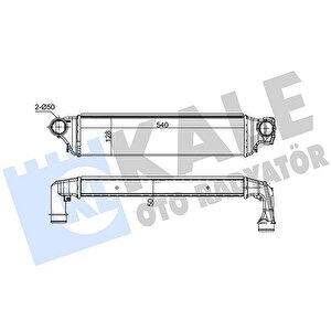 Turbo Radyatoru Bmw E46 M47 M57 99 03