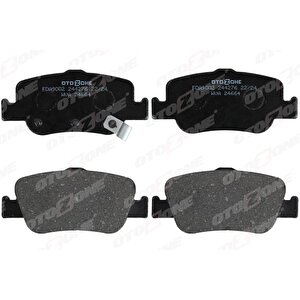 Arka Fren Balata Toyota Auris. Corolla 1.33l 1.6l 1nr-fe 1zr-fae Nre180 Zre181 Zre185 12- 1.4l 1nd-ftv D-4d Nde150 Nde180 07-