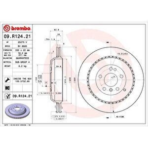 Fren Diski Arka 4-matic Mercedes X164 W251 W164