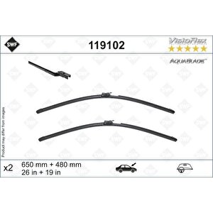 Swf Aquablade Flat Blade X2 650 480 Mm Volvo Xc60 17 Swf Muz Ti̇pi̇ Si̇lecek Bi̇nek