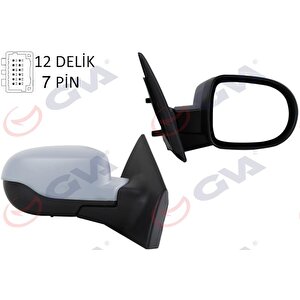 Diş Di̇ki̇z Aynasi Sağ Clio 09 Elektri̇kli̇ Isitmali Sensörlü Astarli Konveks 7 Fi̇ş Vm-6135ehpsr